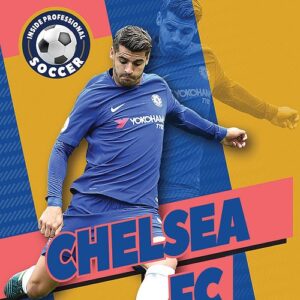 A book cover showing a Chelsea player