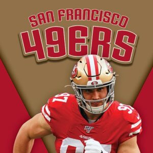 A book cover showing a San Francisco football player