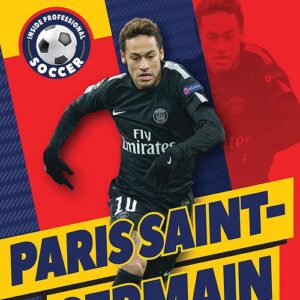 A book cover with a picture of a professional soccer player