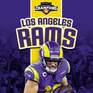 A book cover showing a LA Rams football player