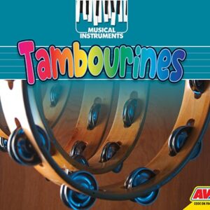 A book cover showing a few tambourines