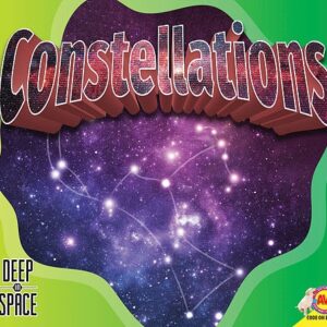 A book cover showing stars in a constellation in the sky