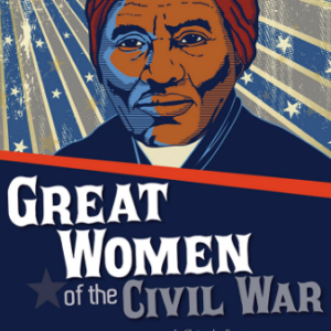 A book cover with a picture of Harriet Tubman