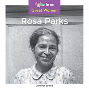 A book cover with a picture of Rosa Parks from the 1960s