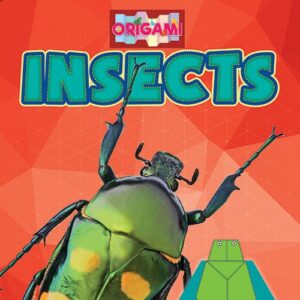 A book cover showing an insect and an origami insect