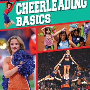 A book cover showing a picture of three cheerleaders