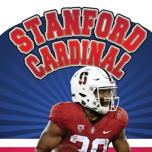 A book cover showing a Stanford football player