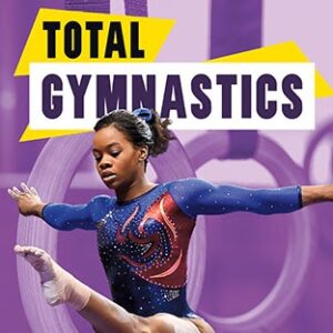 A book cover with a picture of a professional gymnast