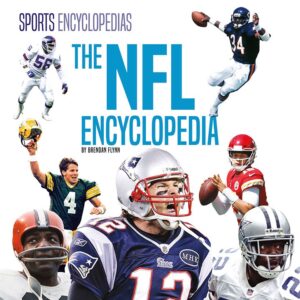 A book cover showing several NFL players