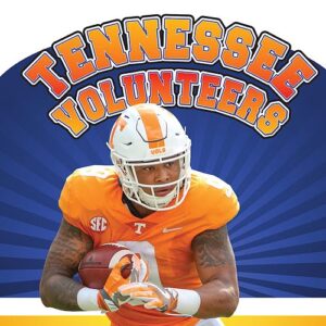 A book cover showing a Tennessee football player