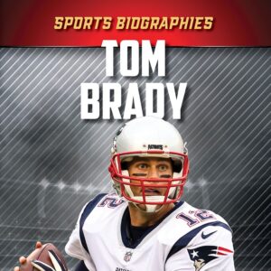 A book cover showing a picture of Tom Brady