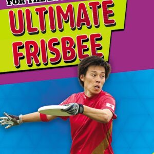 A book cover showing a professional player throwing a frisbee
