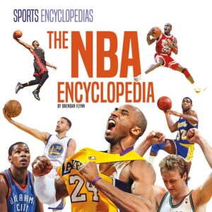 A book cover showing several professional basketball players