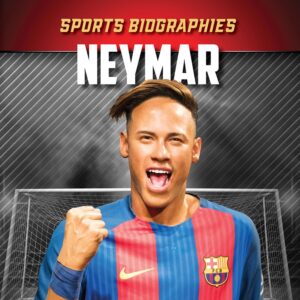 A book cover with a picture of Neymar