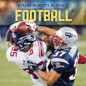 A book cover showing a receiver catching a football and a guard about to tackle him