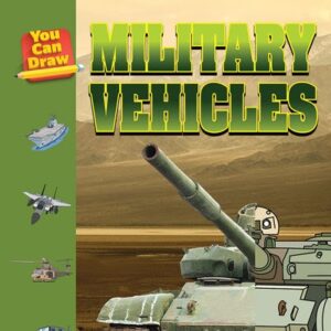 A book cover showing a drawing of a tank