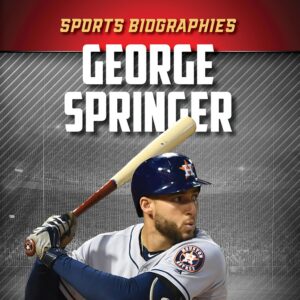 A book cover showing a photo of George Springer at bat