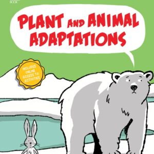 Book cover showing an illustration of a rabbit and a polar bear in the tundra