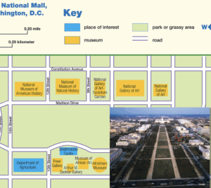 Map of Washington DC