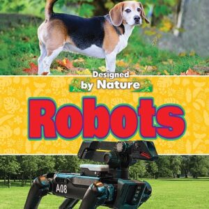 Book cover showing a dog and a robot that looks like a dog