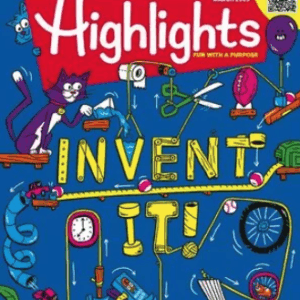 Book cover showing a collection of objects that make the words Invent It