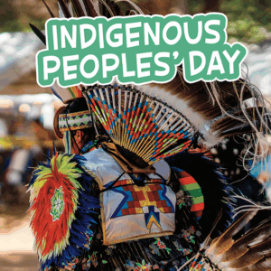 Book cover showing traditional Native American headwear featuring beadwork and feathers