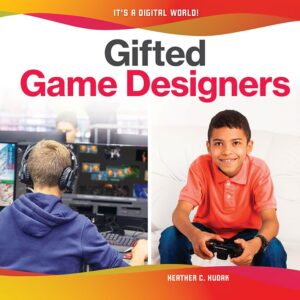 Book cover showing two people playing video games, one on a computer and one on a console