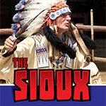 Book cover showing a Sioux man in traditional clothes and intricate beadwork