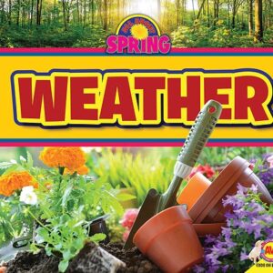 Book cover showing a garden with pots and a spade and plants growing