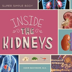 Book cover showing a diagram of kidneys