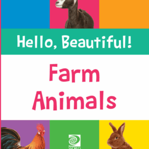 A book cover showing a collage of farm animals including a goat, a rabbit and a rooster