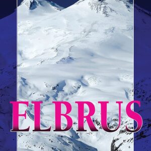 Book cover showing a mountain with fields of snow in front