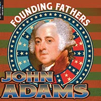 Book cover showing a portrait of John Adams