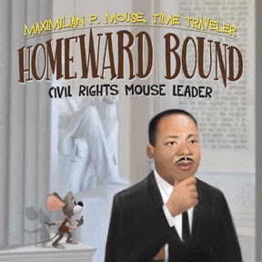 Book cover showing Martin Luther King Jr in Washington