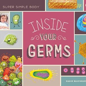 Book cover showing diagrams of various germs