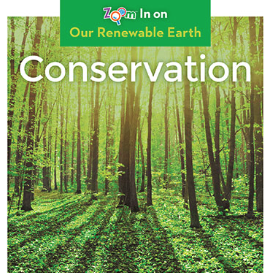 Book cover showing several trees in a forest