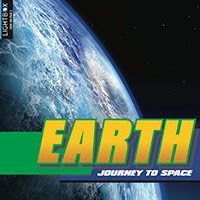 Book cover showing a view of earth from space