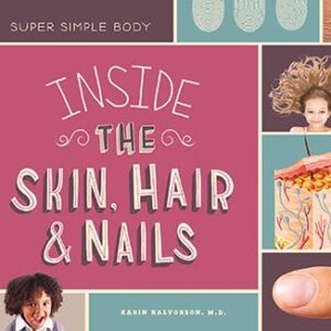 Book cover showing diagrams of skin and nails