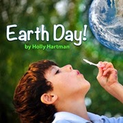 Book cover showing a kid blowing a bubble