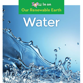 Book cover showing water splashing