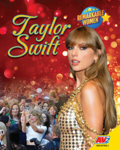 Book cover showing Taylor Swift