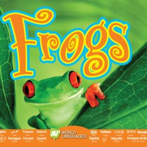 Book cover showing a green frog on a leaf