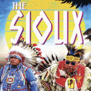 Book cover showing two men in traditional clothing and headdresses