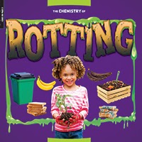 Book cover showing a kid holding a newly potted plant with soil and plants in the background