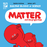 Book cover showing three red characters cheering