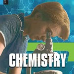 Book cover showing a person looking into a microscope
