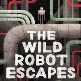 Book cover showing an illustration of a robot standing on a tunnel and pipe system