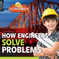 Book cover showing a girl in front of a rollercoaster holding blueprints