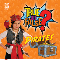 Book cover showing a kid dressed as a pirate