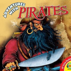 Book cover showing a pirate with a big beard and holding a sword